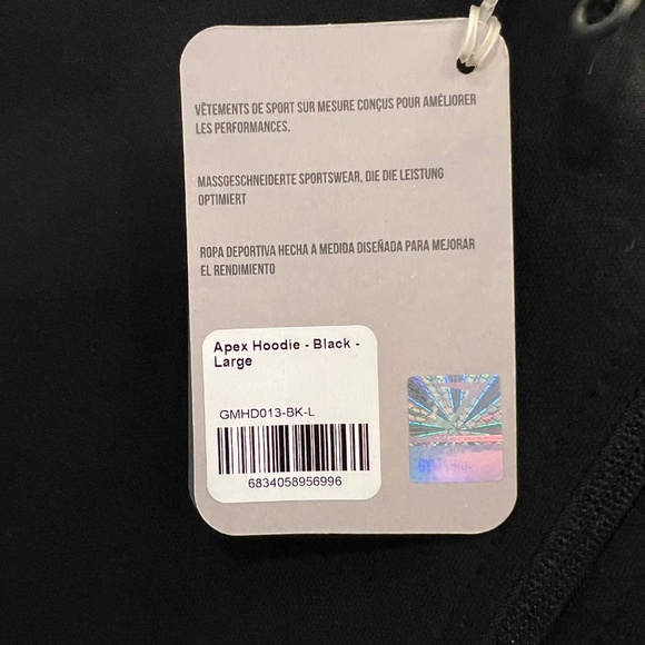 GymShark Apex Full Zip Hoodie - Mens Large - Picture 4 of 9